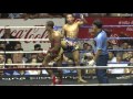 Muay Thai Fight - Wirachai vs Petnamngam, Rajadamnern Stadium Bangkok - 10th September 2015 Muay Thai Fight - Wirachai vs Petnamngam, Rajadamnern Stadium Bangkok - 10th September 2015