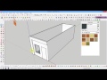 Hướng dẫn vẽ 3d trên máy tính vẽ cửa sổ bằng sketchup, how to draw a 3d window in sketchup