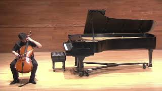 Crumb: Sonata for Solo Cello III. Toccata