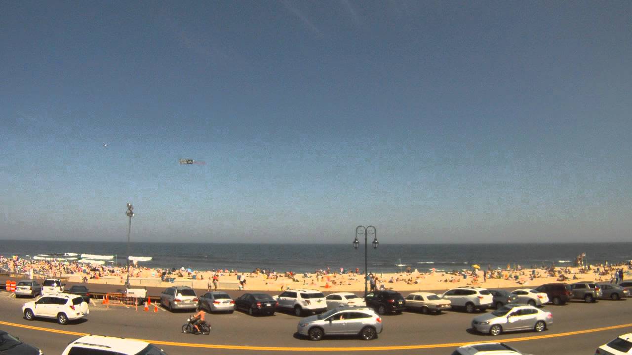 Belmar, NJ Beach, Boardwalk & Ocean Avenue 20130601 YouTube