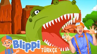 Blippi ile Dinozorları Keşfet! | Blippi Türkçe - Çocuklar için Eğitici lar