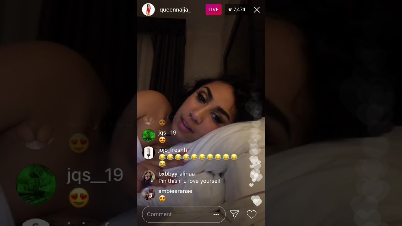 Luhmoo naked instagram live