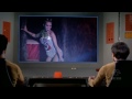 Captain Kirk watches Miley Cyrus performance