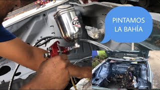 Pintamos La Bahía Del Jetta Mk2 Restauración Parte 4 Blog Bugas