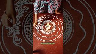 Alpona Design For Laxmi Puja