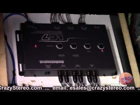 BMW 335i Boston Acoustic Amplifier Woofer AudioControl LC7 Custom Box