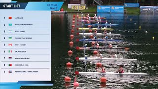 K2 Womens 500M Final B 2023 Icf Canoe-Kayak Sprint World Championships Duisburg & Olympic Q