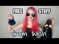 Buying the first 5 FREE items I find on Wish ROUND 2 | Savannah Marie