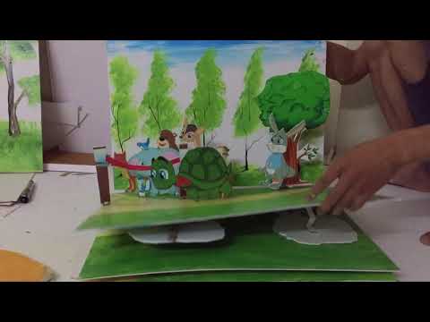 Sa bàn tranh 3D thỏ và rùa 0964216665