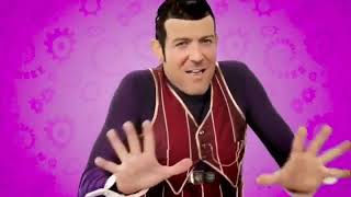 Face Swap Robbie Rotten Hiding Green Screen
