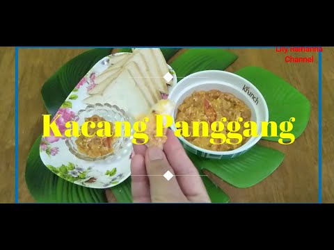 Cara Masak Kacang Panggang