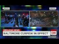 Police arrest Baltimore protester after curfew