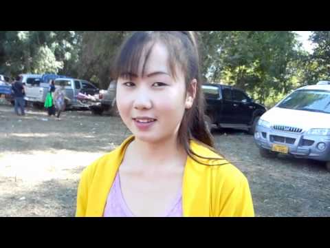 HOT AND SEXY HMONG GIRL AT THE VIENKHAM, LAOS HMONG NEW YEAR 2013