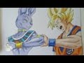 Drawing Dragon Ball Z Battle of the Gods (Movie) ドラゴンボールZ 神と神