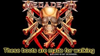 Watch Megadeth These Boots video