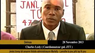 VIDEO: JTT Felisite Gouvenman Martelly Lamothe la pou jefo y-ap fe