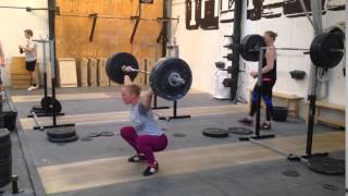 Snatch: 78 x 1 rep by Julie Abildgaard