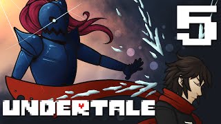 UNDERTALE - ANIME KNIGHT UNDYNE (PACIFIST PLAYTHROUGH) Manly Let's Play Pt.5
