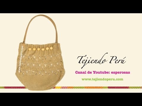 Watch Cartera en crochet (con el punto fantasía # 7)