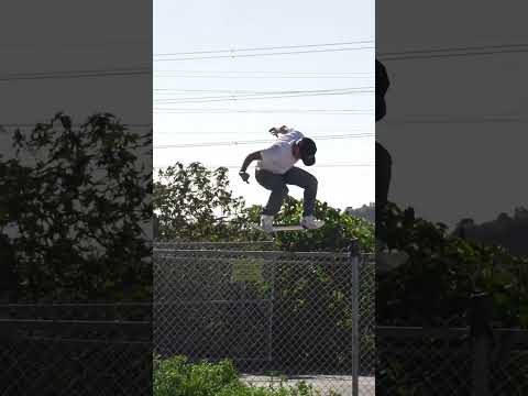 Alternate angle of Ryan Sheckler's over-the-fence backside flip, as seen in the 🆕 #LIFER Raw Edit. 🎬