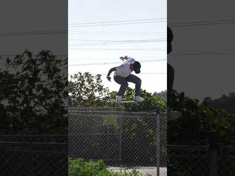 Alternate angle of Ryan Sheckler's over-the-fence backside flip, as seen in the 🆕 #LIFER Raw Edit. 🎬