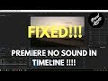 NO SOUND In Premiere CC 2018 - Fixed QUICKLY - Thanks GOD - premiere not importing audio