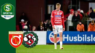 Degerfors If - Örebro Sk 1-2 Höjdpunkter