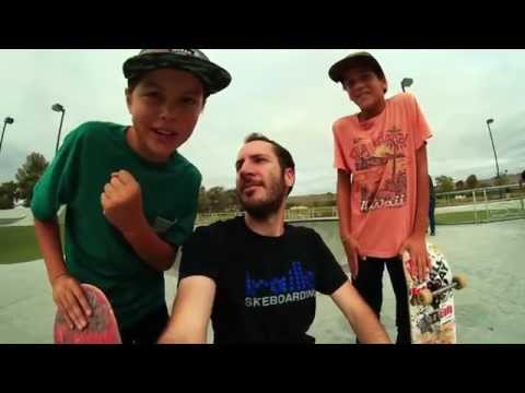 11 YEAR OLD GAME OF SKATE NUMBER TWO