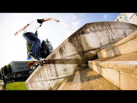 Technical Street Shredding in Salzburg | Check out skateboarder Philipp Josephu