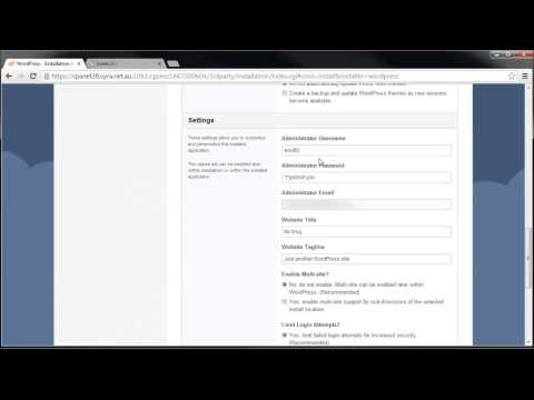 VIDEO : install wordpress on a crazy domains hosting account - find out more about creating a website at our official site: http://www.designwebidentity.com/ to sign up for afind out more about creating a website at our official site: htt ...