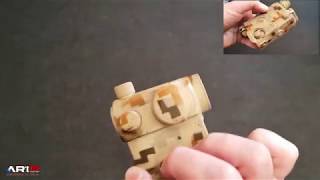 Art15 Custom Paintjob Aor1 Dust Sur Micro T1 & Peq15 Krylon