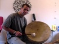 Shamanic Drumming on my new Attila Heffner sacred drum