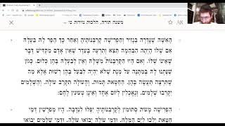 Etude Rambam #346 (+Bonus) : Les lois relatives à la Nezirout : Chapitre 9