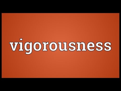Header of vigorousness