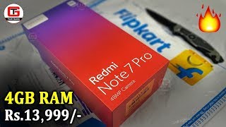 Redmi Note 7 Pro Unboxing, Pubg Test, Heating Test, Camera Samples | Redmi Note 7 Pro Flipkart Black