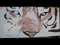 Jim Ware Paints 'Tiger Eyes'