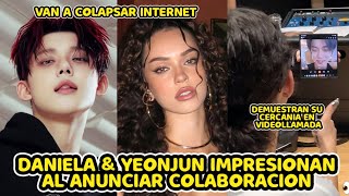 Katseyes Daniela & Txts Yeonjun Impress By Announcing Collaboration Video Call