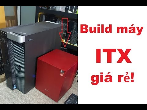 Buid thùng ITX giá rẻ | Jonsbo C2| E3-1226v3 | GTX1050ti 4GB