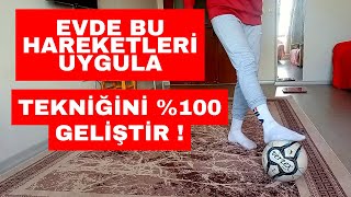 Futbolda Top Tekniği Ve Top Hakimiyeti Geliştirme %100 Geli̇şi̇m Garanti̇si̇
