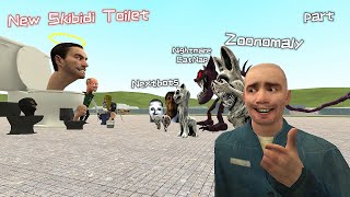 New Skibidi toilet vs Nextbots Obunga,Zoonomaly and CatNap collection-(Garry's Mod Animation)