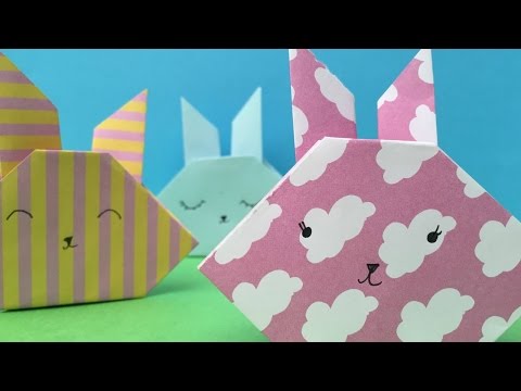 Easy Origami Bunny