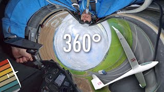 Immersive 360 Wave Flight In A Glider With The Insta360 X5