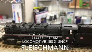 Fleischmann 714477 - Steam Locomotive 150 X, Sncf