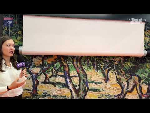ISE 2025: Screenint Shows CINE PRO Screen for Large-Format Projections