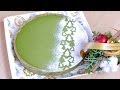Super Matcha Green Tea Tart 超抹茶タルト 抹茶 ✕ 抹茶タルト 粉糖でクリスマスツリー