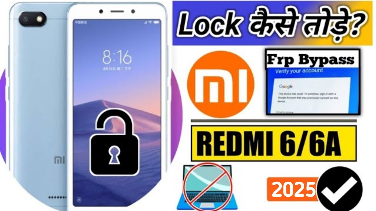 Redmi 6a Frp Bypass | Remove Pattern Lock Redmi 6 Redmi 6a Frp Bypass | Remove Pattern Lock Redmi 6