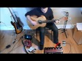 How I use my guitar with the boss RC50 loop station - John Gilliat Peace