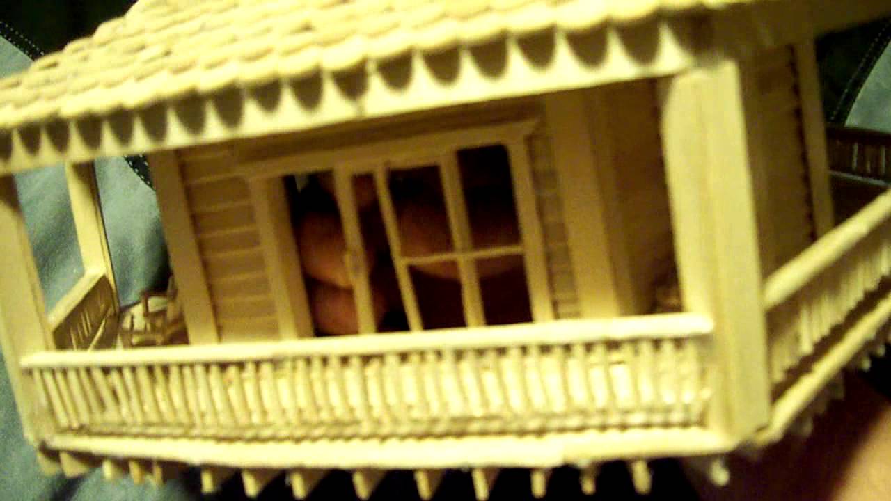 Out of Popsicle Sticks House