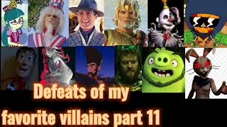 Defeats Of My Favorite Villains Part 11