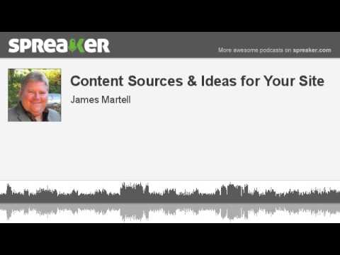 Download Content Sources & Ideas for Your Site Download Content Sources & Ideas for Your Site